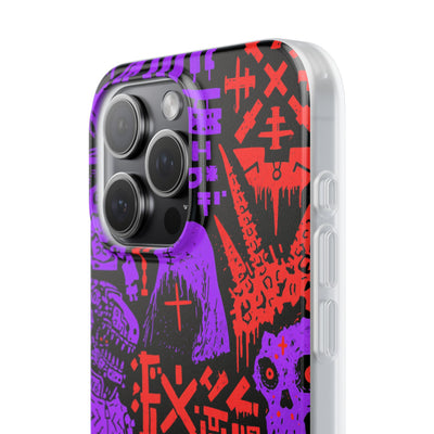Underground Cyber Glyphs · Lite Phone Case for iPhone ·  Black