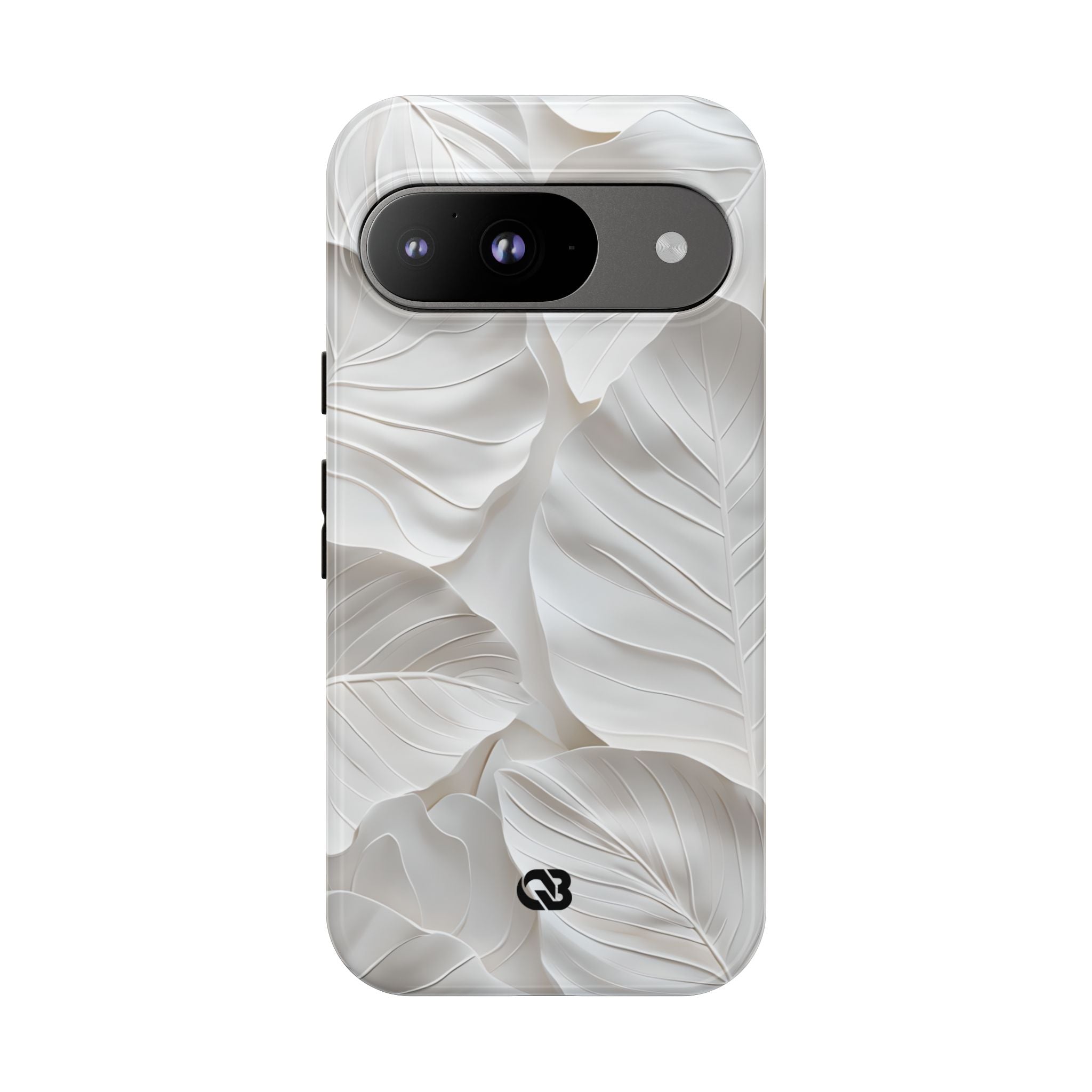 Sculpted Ivory Leaves · Tough Phone Case for Google Pixel