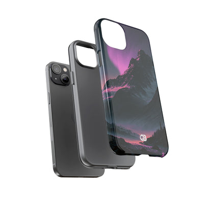 Arctic Aurora Summit · Tough Phone Case for iPhone · Black
