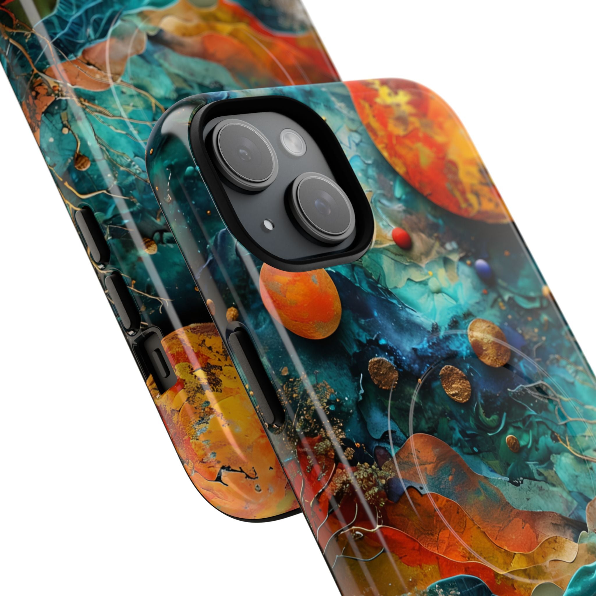 Celestial Ember iPhone 15 Plus hoesje - Tough+