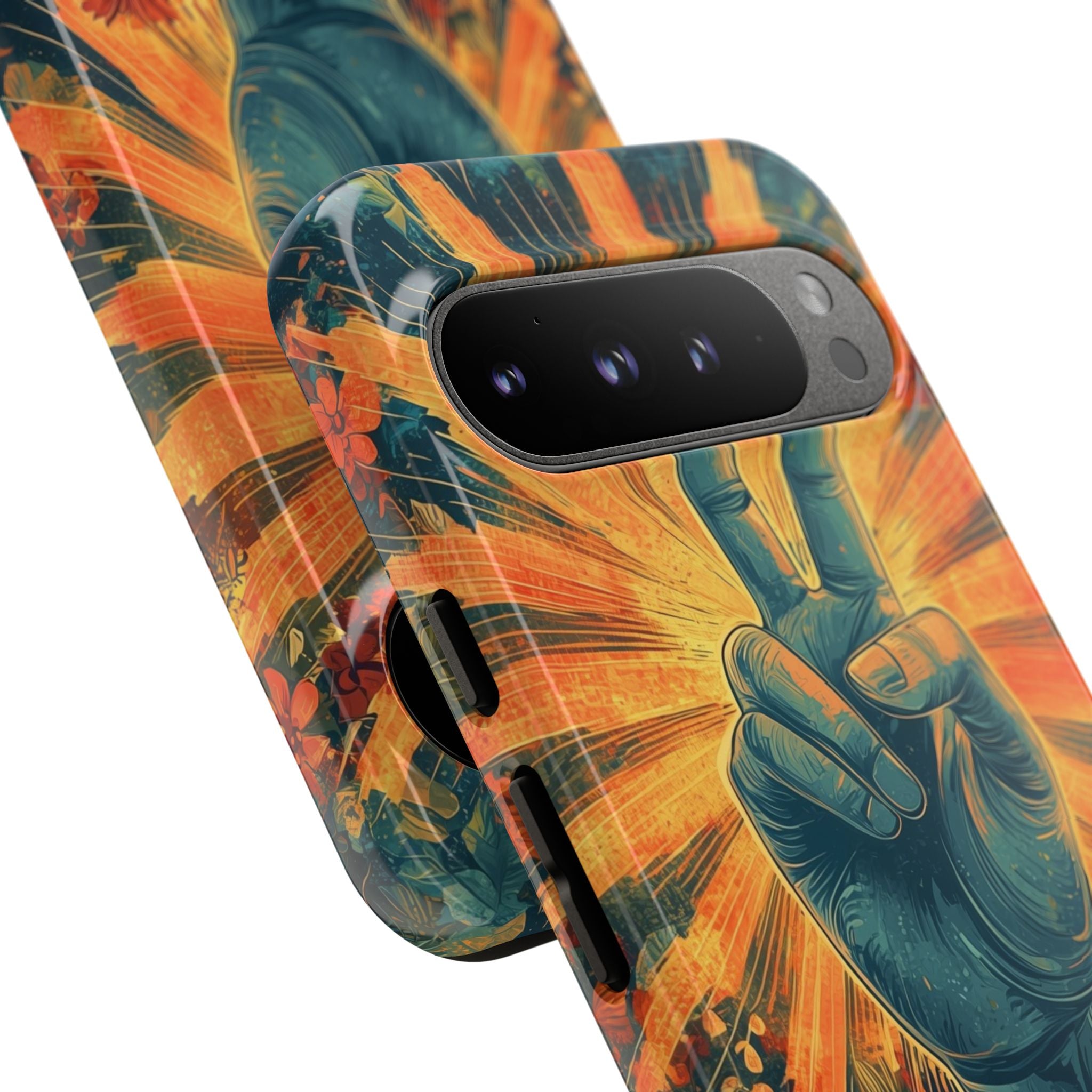 Radiant Peace Bloom · Tough Phone Case for Google Pixel