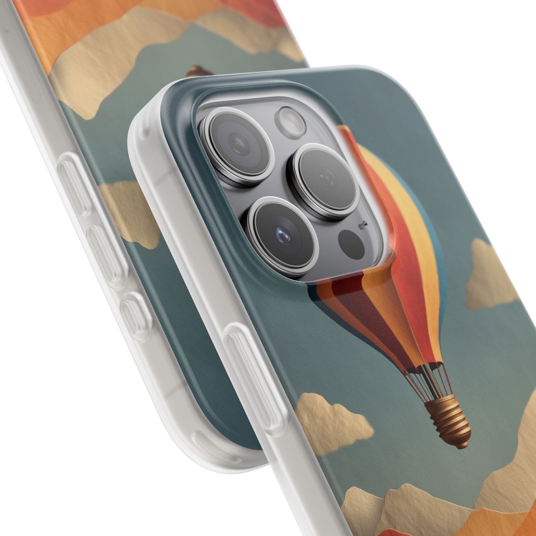 Floating Idea Balloon · Soft Case na telefon dla iPhone