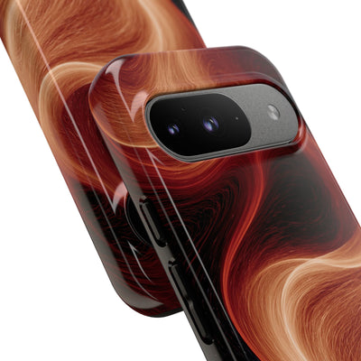 Solar Ember Flow · Tough Phone Case for Pixel ·  Orange