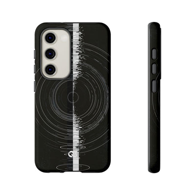Black Tough Phone Case for Samsung - Obsidian Orbital Signal