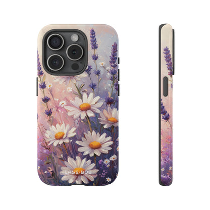 Daisy Lavendelblüte iPhone 15 Pro Case - Tough