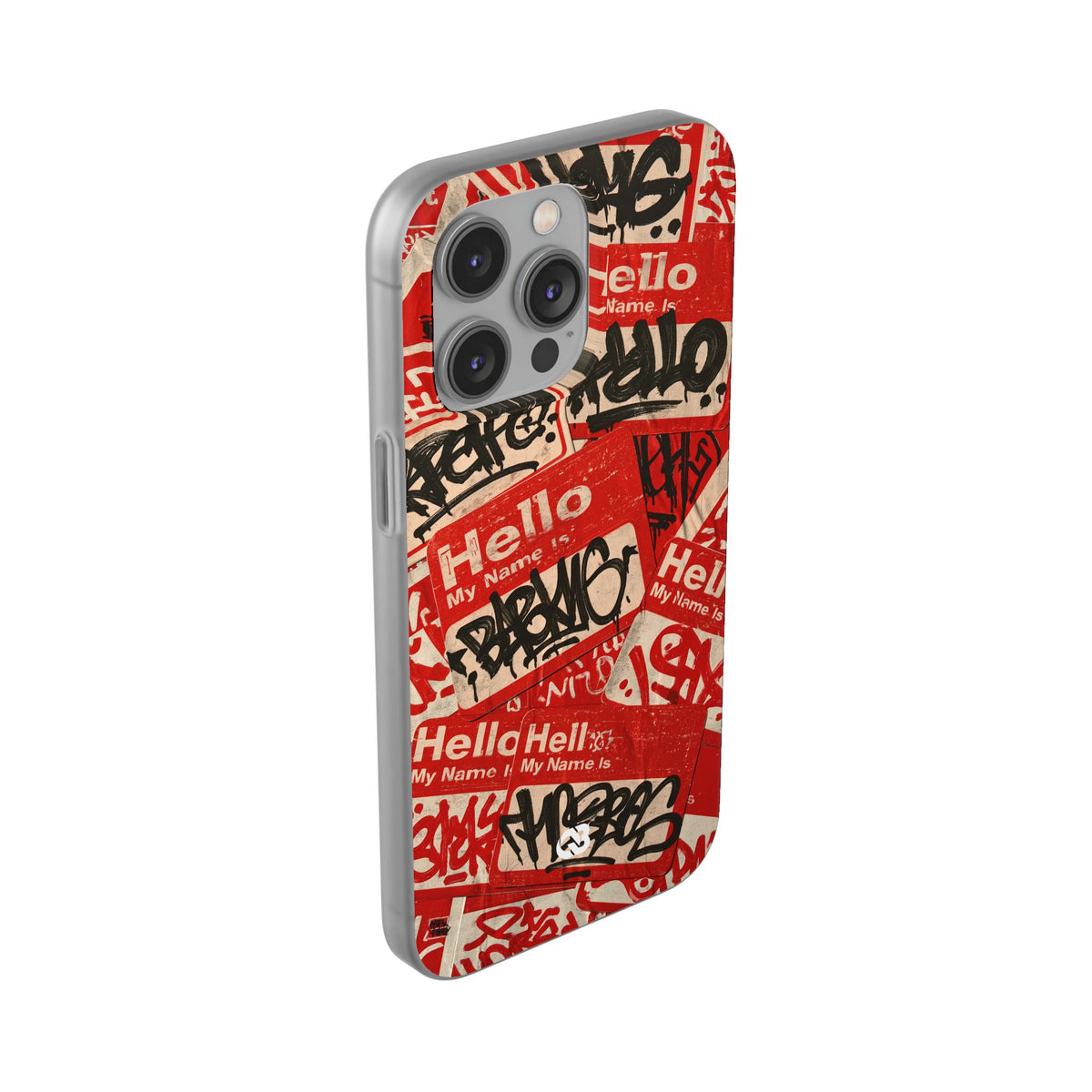 Slap Tag Collage · Lite Phone Case for iPhone ·  Red