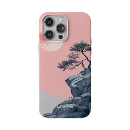 Crimson Moon Tree iPhone 14 Pro Max Case - Soft