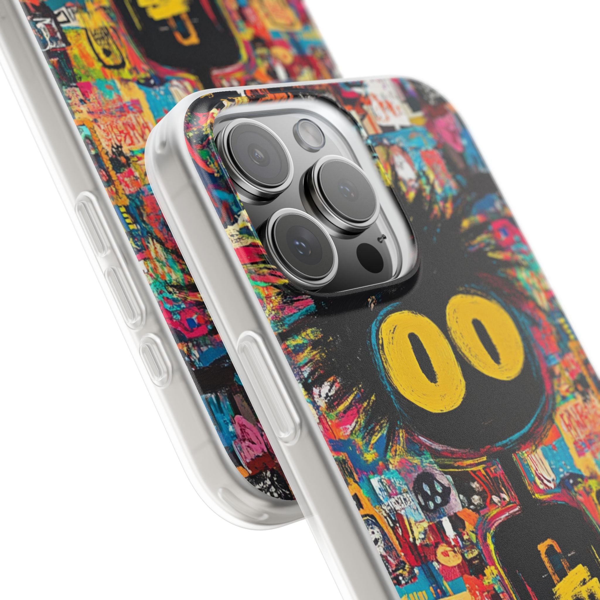 Spiky Shadow iPhone 16 Pro Max Case - Soft