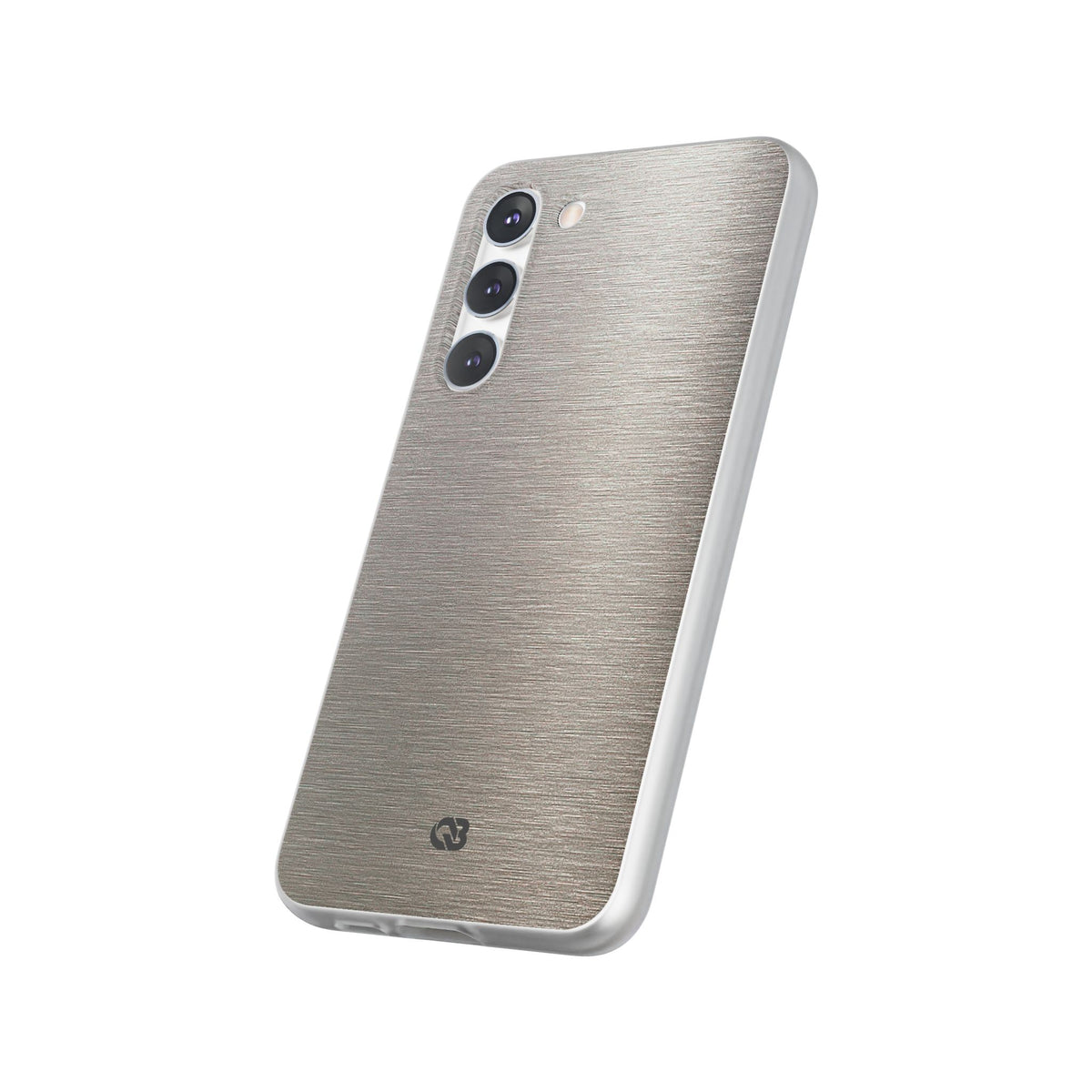 Brushed Silver Alloy · Lite Phone Case for Samsung · Silver