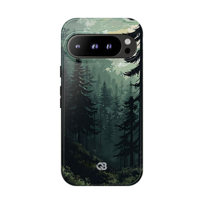 Misty Pine Shadow · Tough Phone Case for Google Pixel
