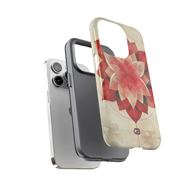Crimson Petal Peak · Tough Phone Case for iPhone
