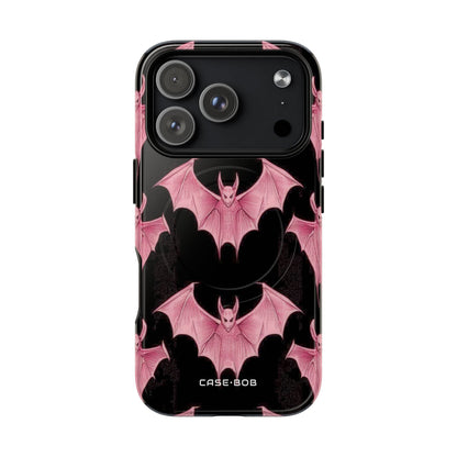 Pink Batwave iPhone 17 Pro Case - Tough+ - CASE•BOB