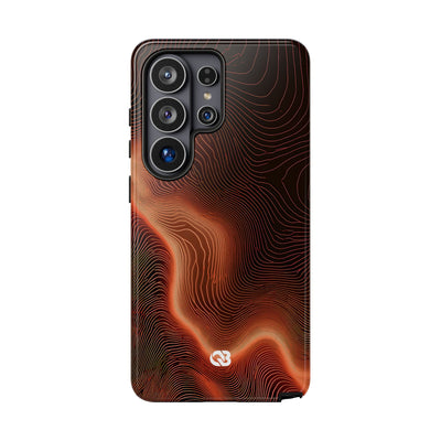 Caldera Ridge · Tough Phone Case for Samsung · Orange