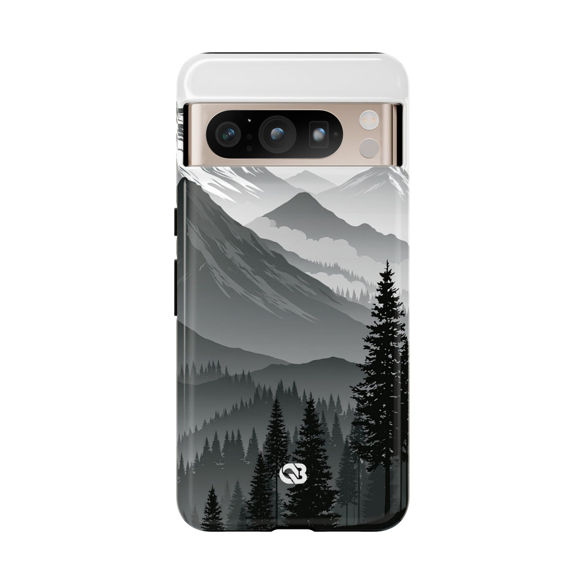 Alpine Horizon · Tough Phone Case for Pixel ·  Black