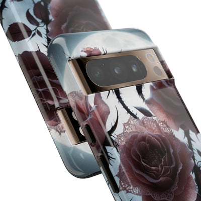 Lunar Lace Petals · Tough Phone Case for Google Pixel