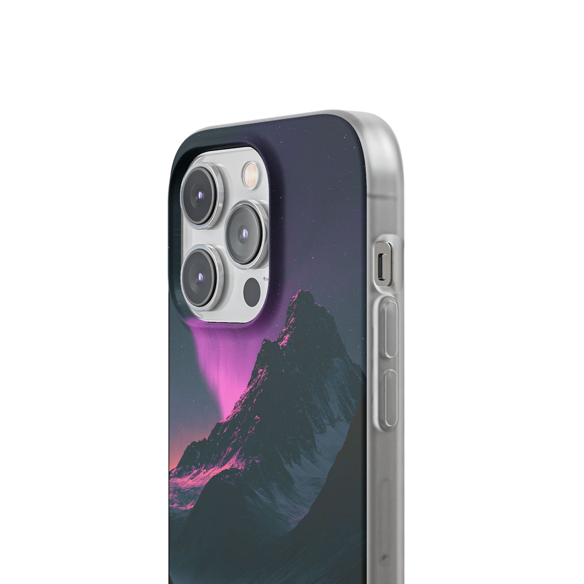 Arctic Aurora Summit · Lite Phone Case for iPhone ·  Black