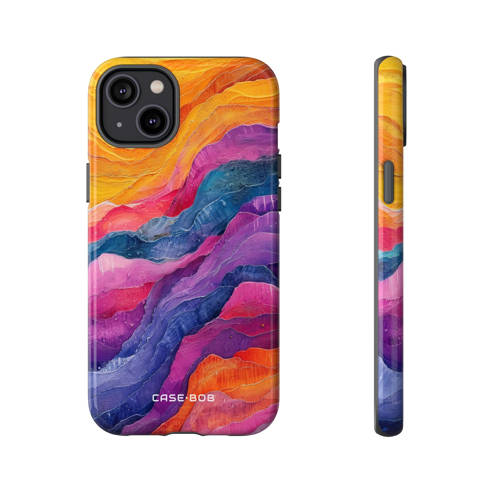 Vibrant Flow iPhone 14 Plus Case - Tough