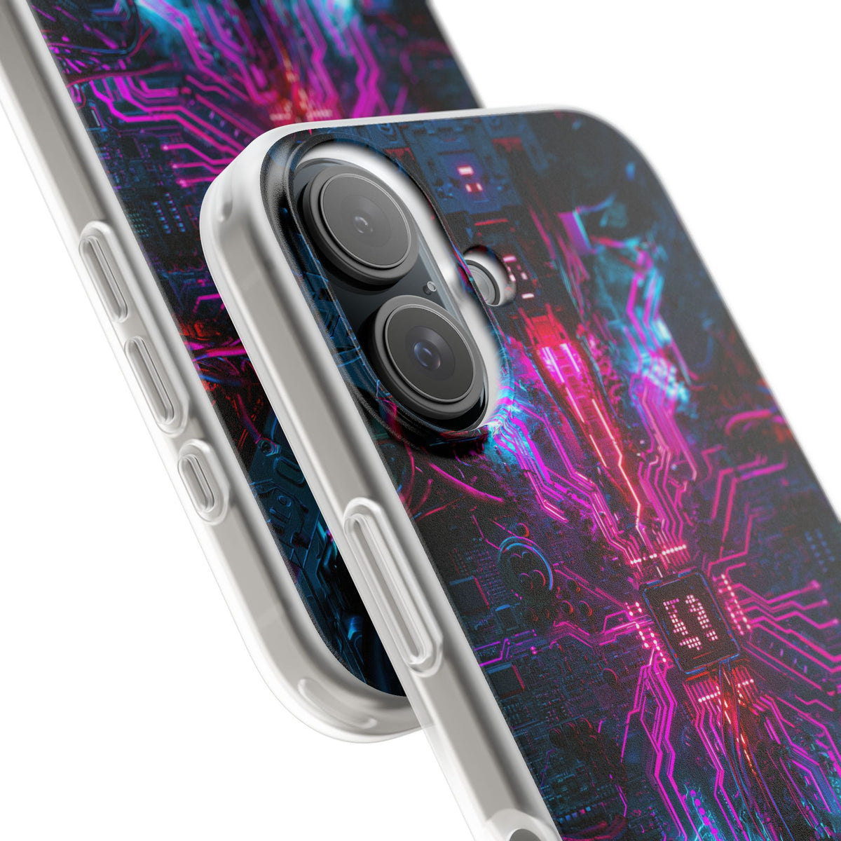 Neural Circuit Core · Lite Phone Case for iPhone ·  Black