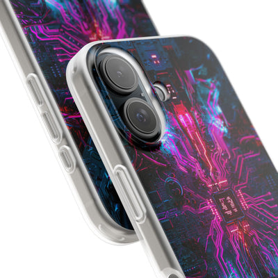 Neural Circuit Core · Lite Phone Case for iPhone ·  Black