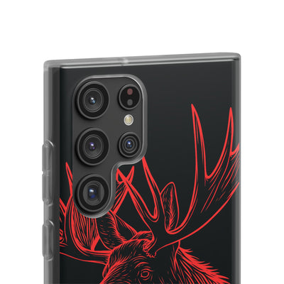 Nordic Elk · Lite Phone Case for Samsung · Black