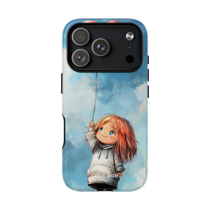 Heart Balloon Whimsy iPhone 17 Pro Case - Tough+ - CASE•BOB