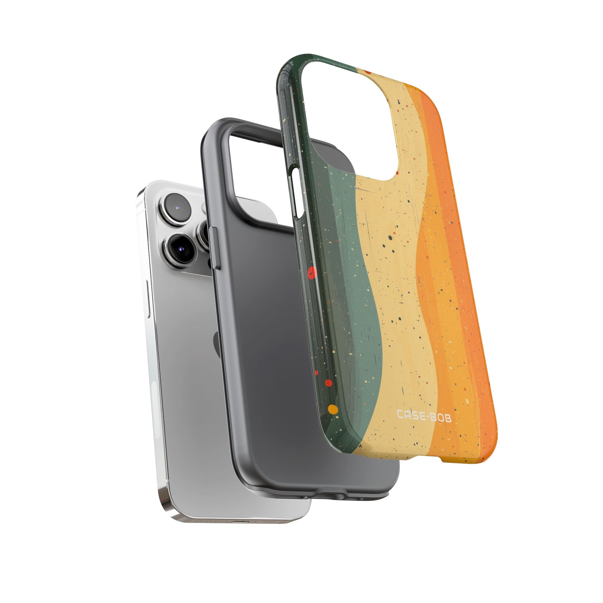 Wavy Forest Veil iPhone 14 Pro Case - Tough