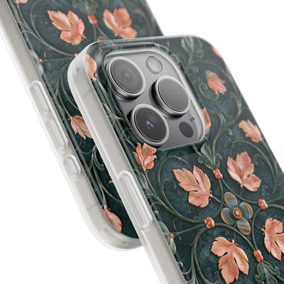 Florentine Rose Arabesque · Lite Phone Case for iPhone ·  Green
