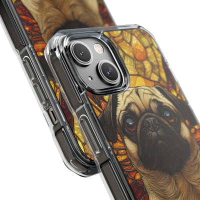 Amber Pug Divinity · Impact Phone Case for iPhone · Magsafe