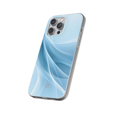 Blue Lite Phone Case for iPhone - Arctic Silk Drift