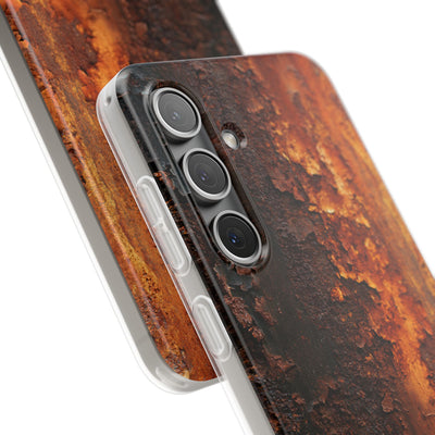 Orange Lite Phone Case for Samsung - Oxidized Iron Crust