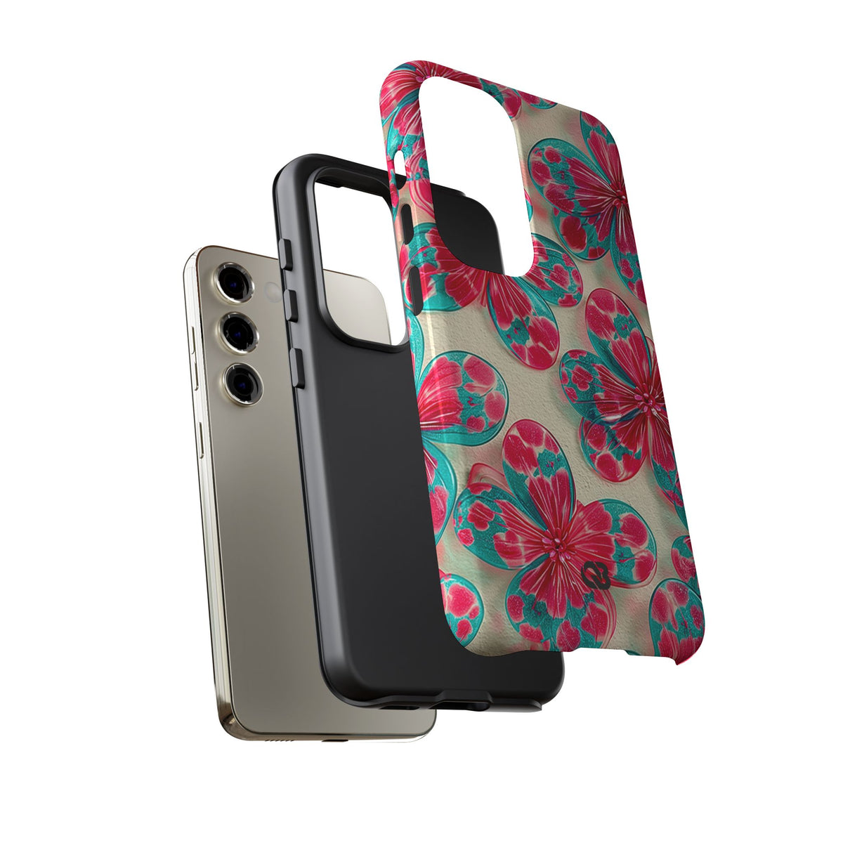 Lucite Jelly Bloom · Tough Phone Case for Samsung · Pink