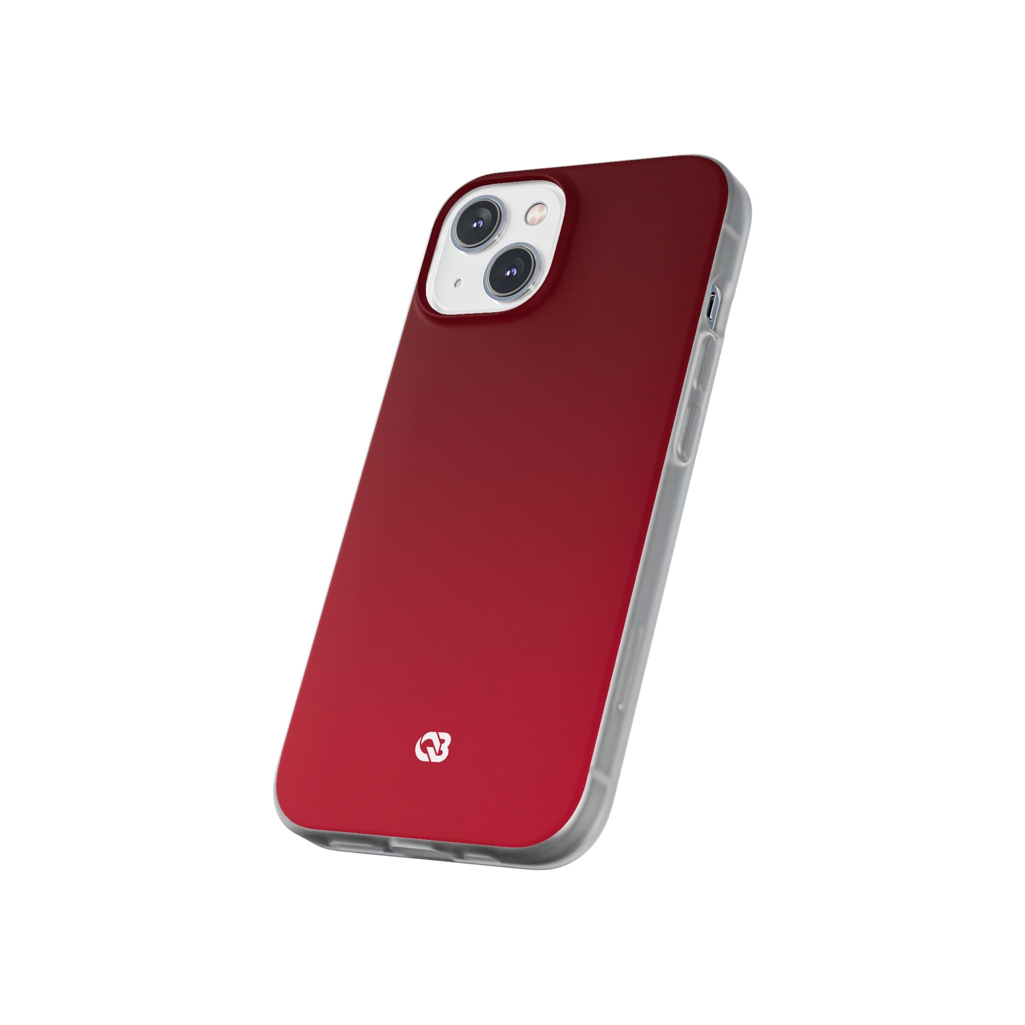 Red Lite Phone Case for iPhone - Crimson Velvet Fade