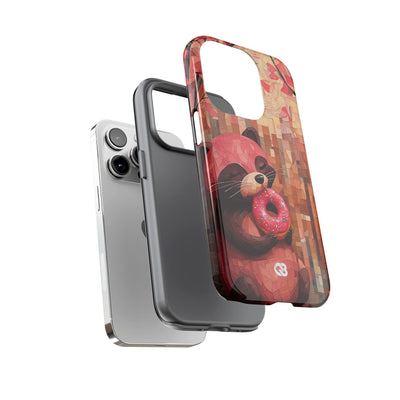 Crimson Donut Bandit · Tough Handyhülle für iPhone