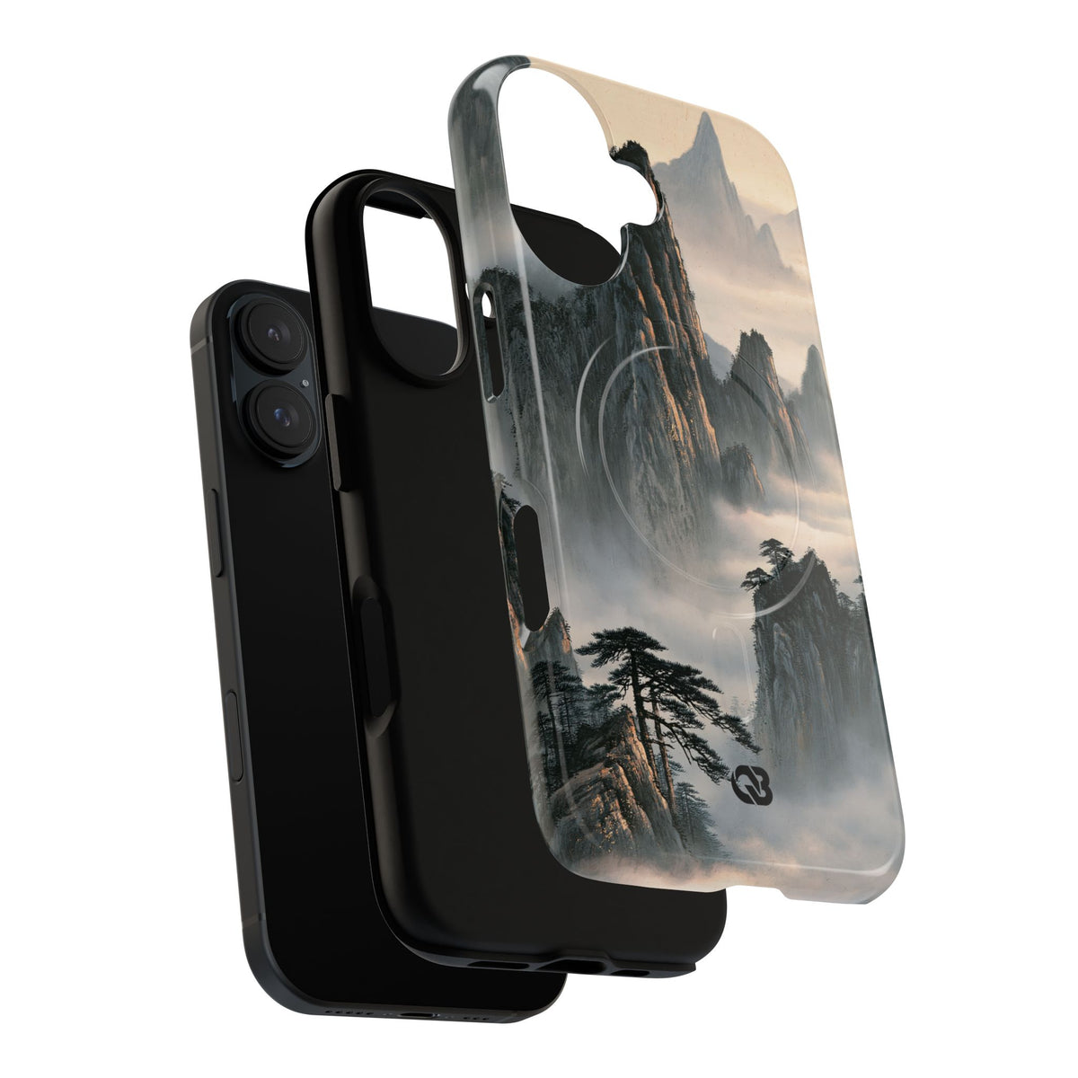 Sacred Mountain Mist · Tough 2.0 Magnetic Phone Case for iPhone · Beige
