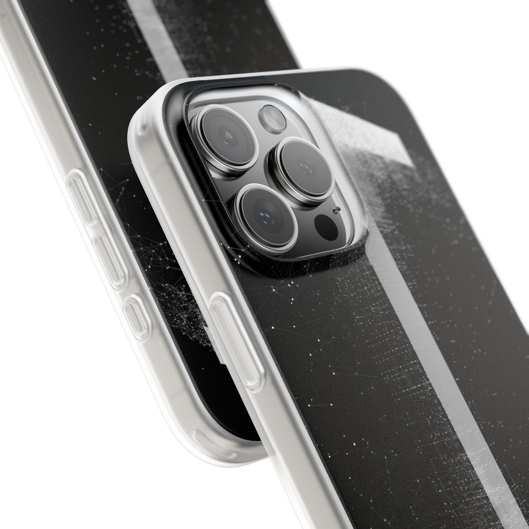 Black Lite Phone Case for iPhone - Vector Core Monolith