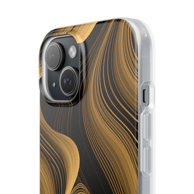 Gold Lite Phone Case for iPhone - Molten Copper Strands