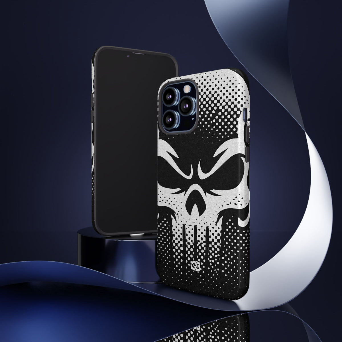 Phantom Halftone · Tough Phone Case for iPhone · Black