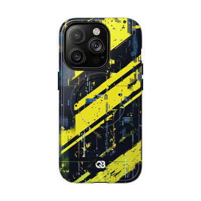 Acid Hazard · Tough 2.0 Magnetic Phone Case for iPhone · Yellow