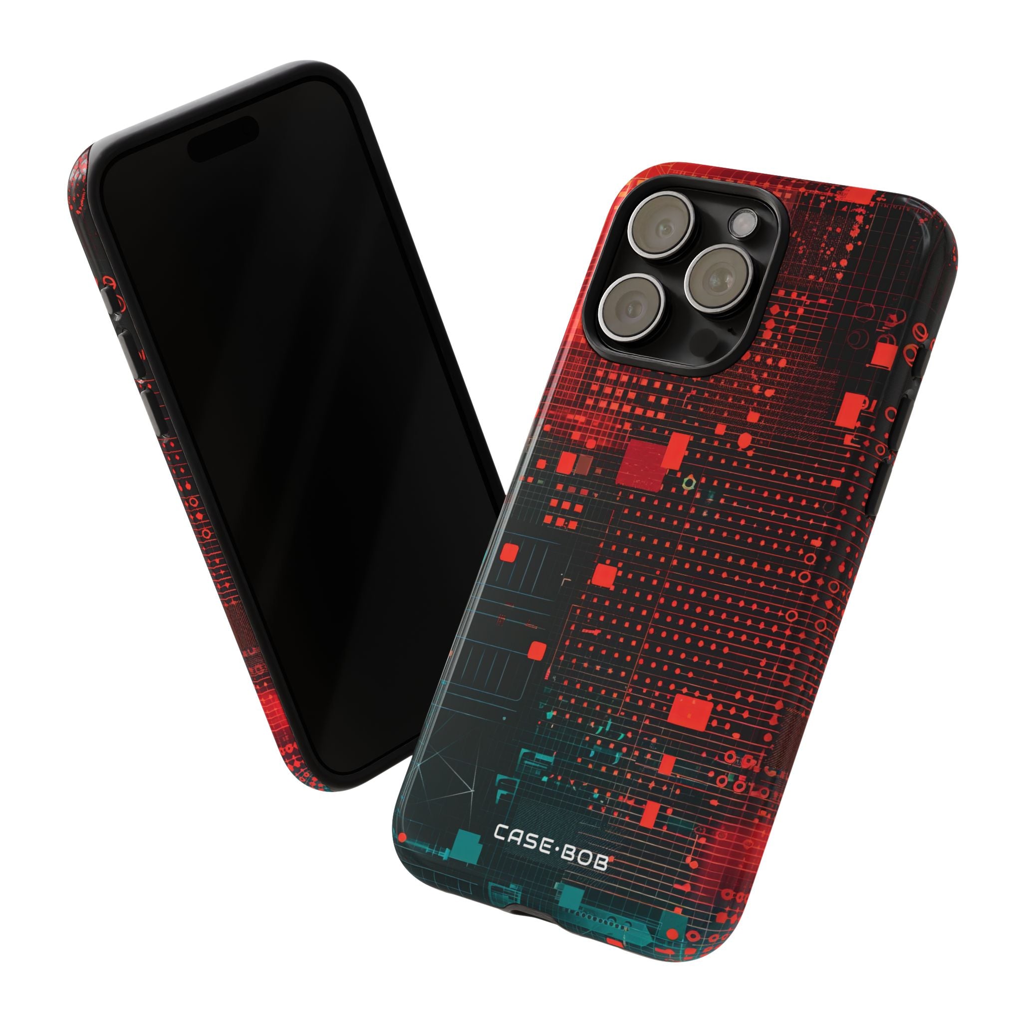 Grid Fusion iPhone 15 Pro Max Case - Tough
