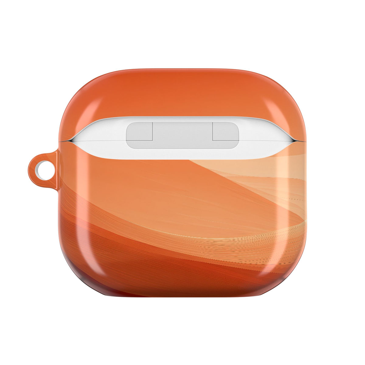 Terracotta Dune Ridges · Hard Case for AirPods & AirPods Pro · Orange