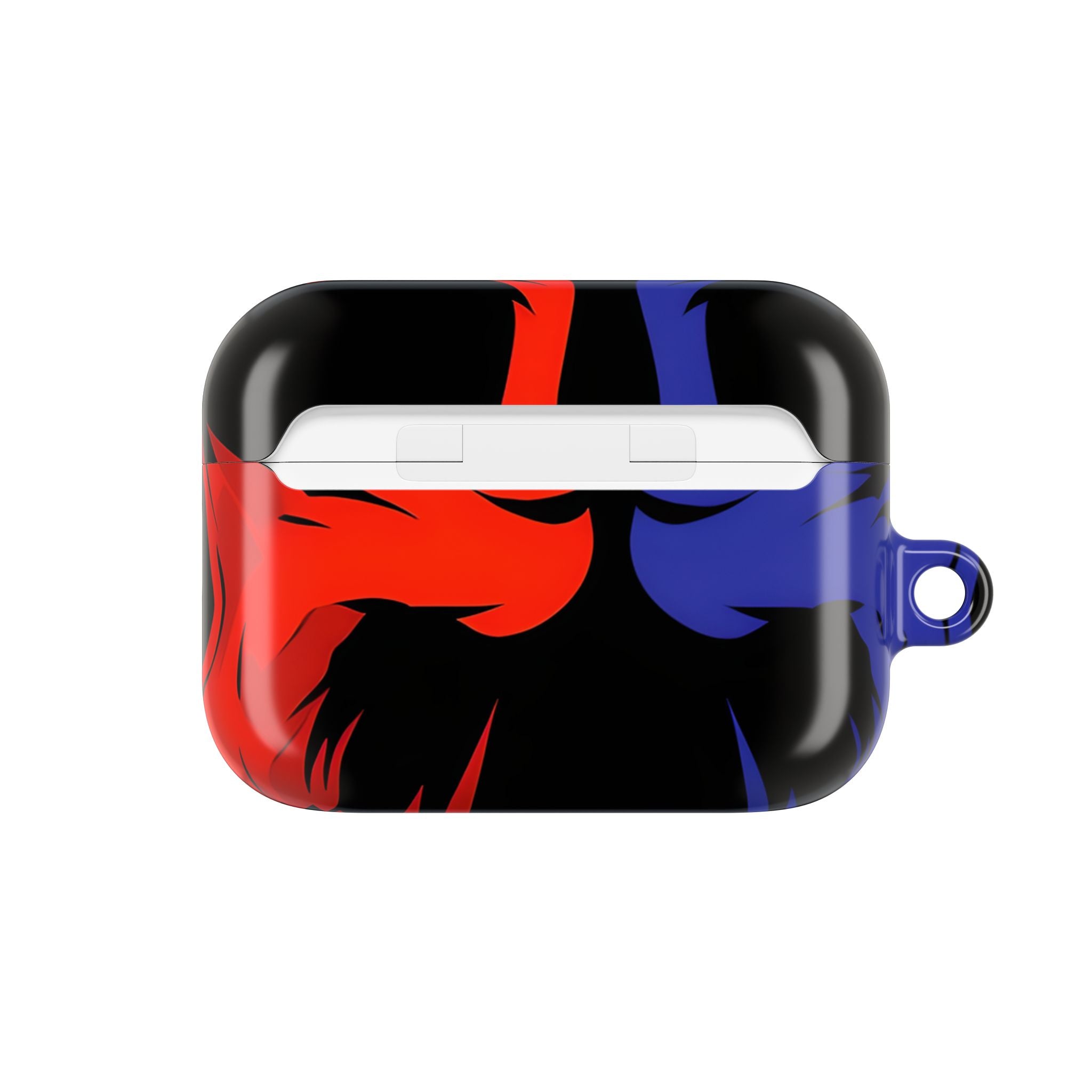 Dual Skulls RedBlue - AirPods Cover