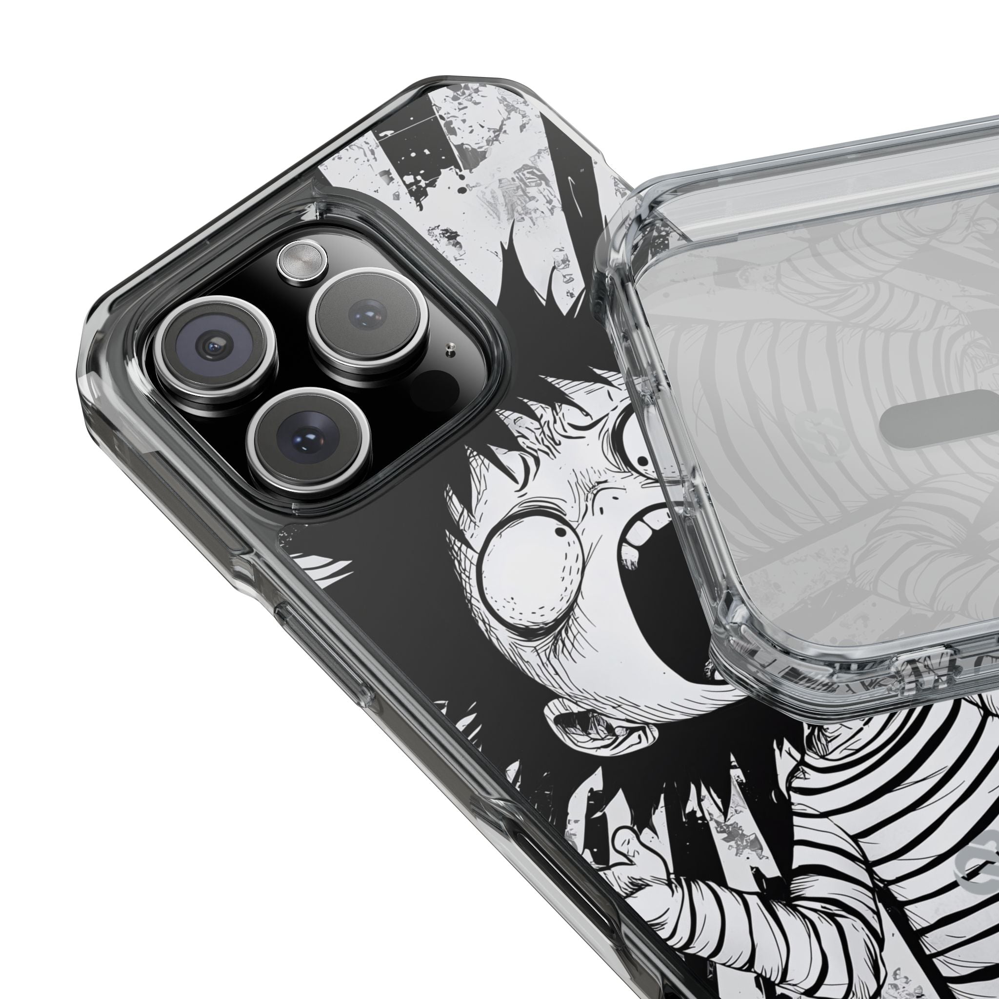 Chaotic Monochrome Scream · Impact etui na iPhone · Magsafe