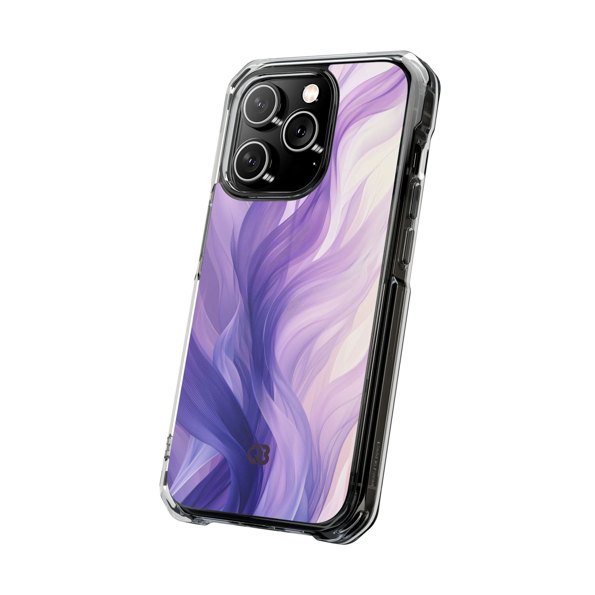 Amethyst Silk Waves · Impact Phone Case for iPhone · Magsafe