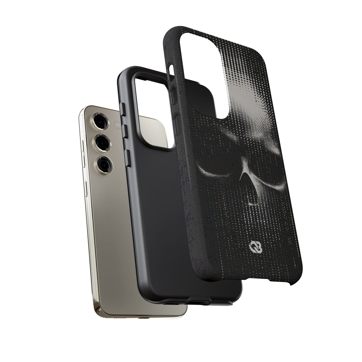Raster Phantom · Tough Phone Case for Samsung · Black