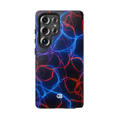 Electric Synapse Glow · Tough Handyhülle für Samsung