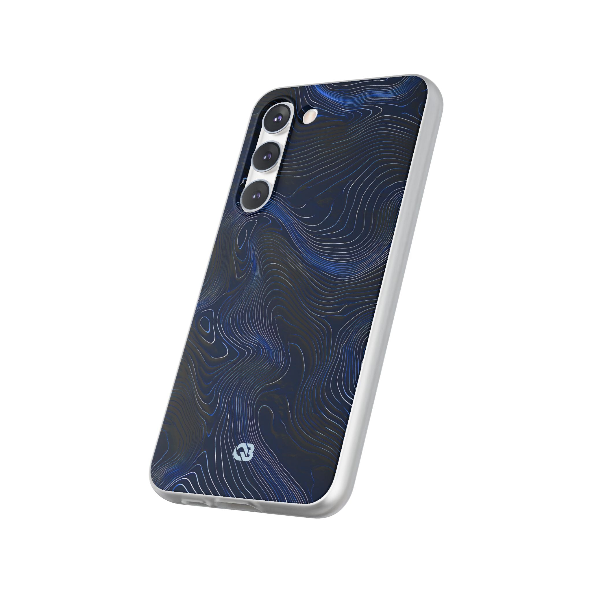 Blue Lite Phone Case for Samsung - Cobalt Contour Ridge