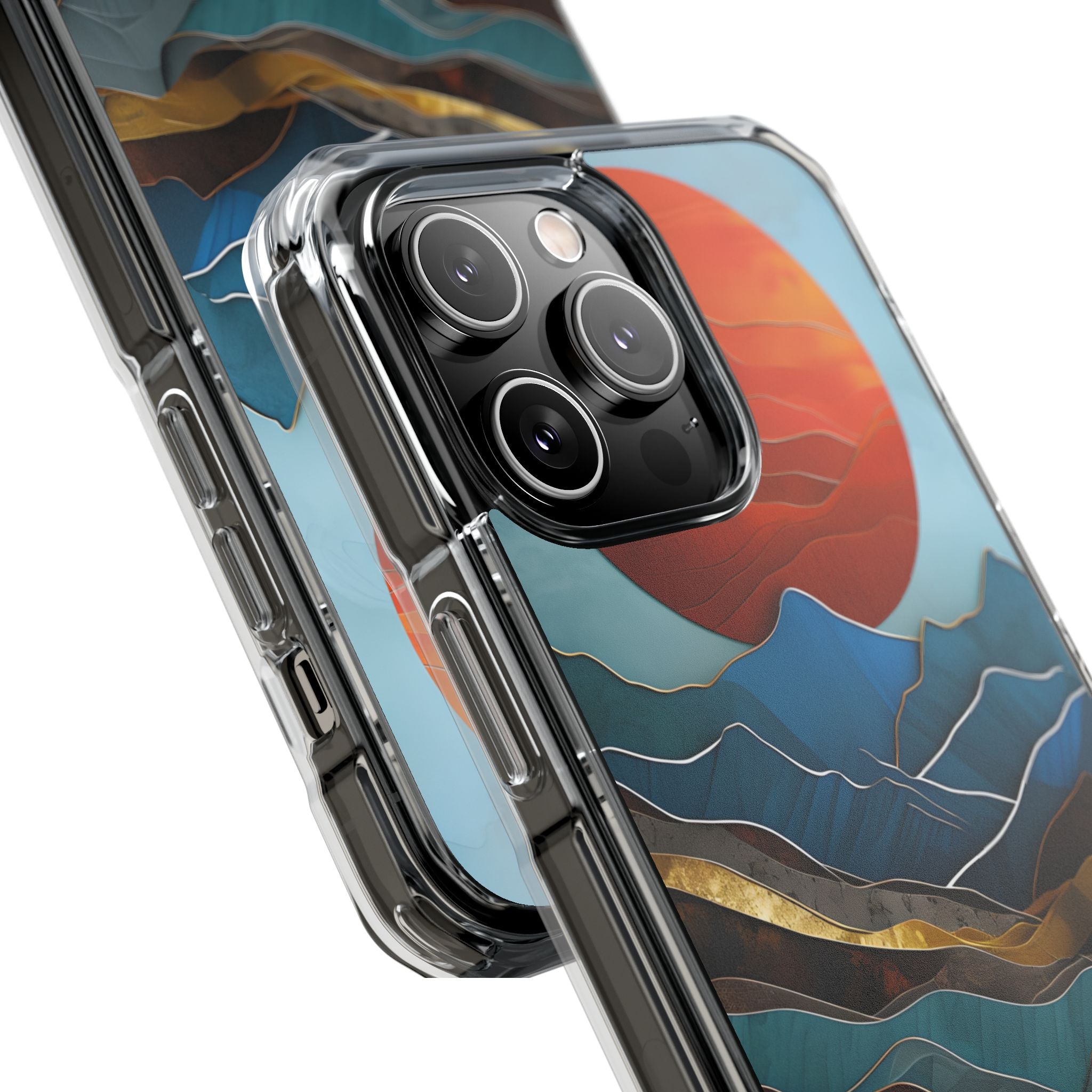 Molten Sun Peaks · Impact Hoesje voor iPhone · Magsafe