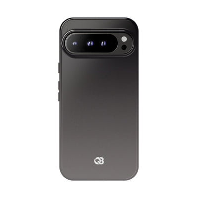 Grey Tough Phone Case for Google Pixel - Obsidian Ash Fade