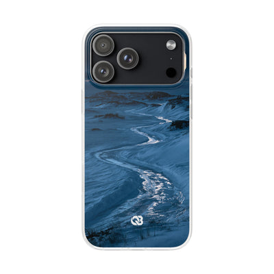 Arctic Moon Drift · Lite Phone Case for iPhone ·  Blue