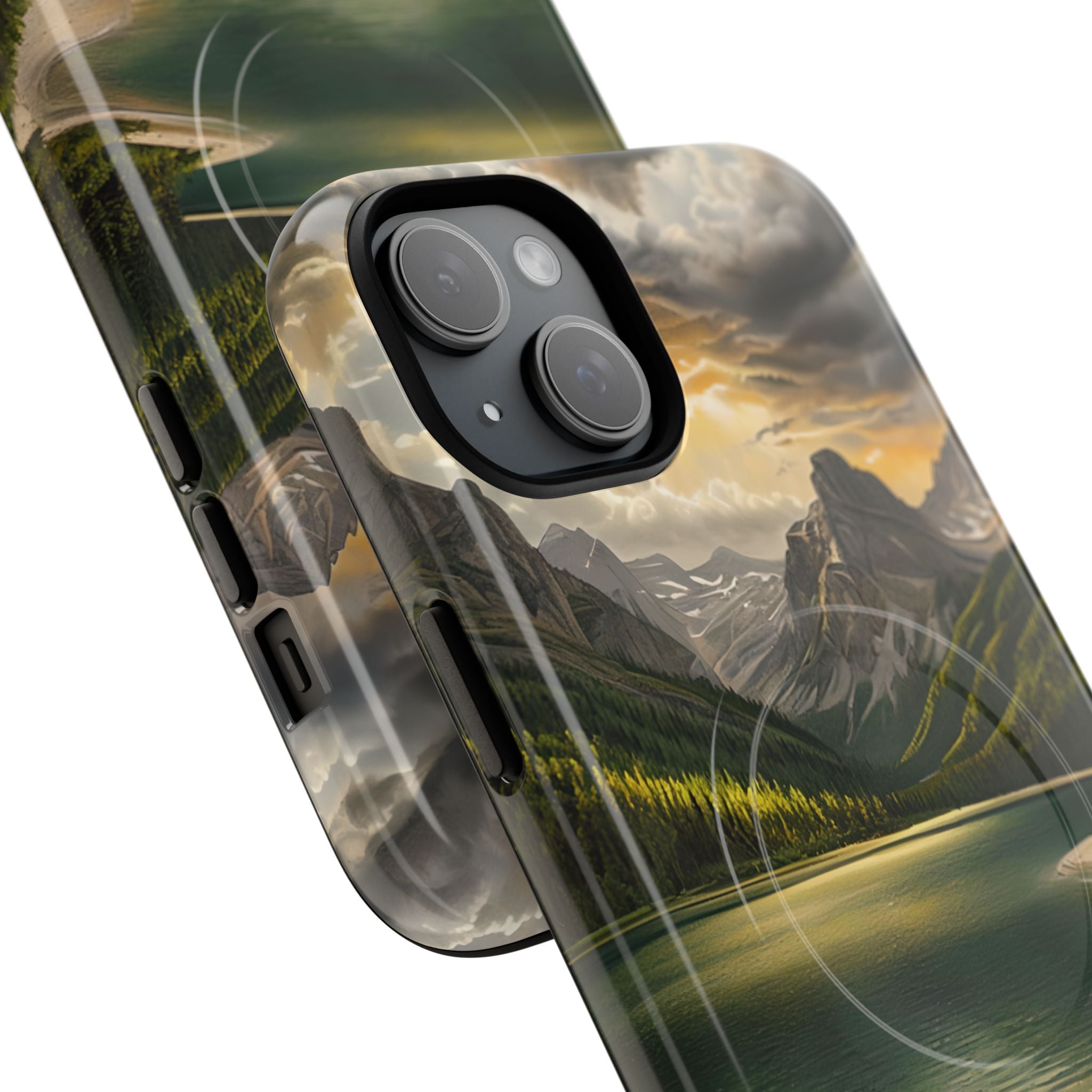 Gilded Mountain Lake · Tough+ Magsafe